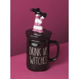 Rae Dunn Drink Up Witches Halloween Mug NWT!